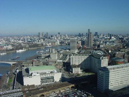 View from London Eye